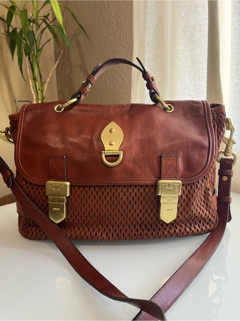 MULBERRY RARE TILLIE MESH SATCHEL - Picture 16 of 16